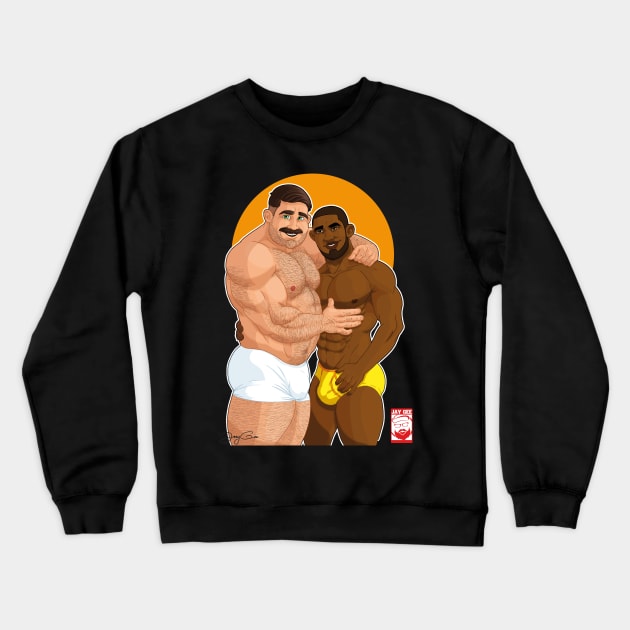 sweet couple beats Crewneck Sweatshirt by JayGeeArt